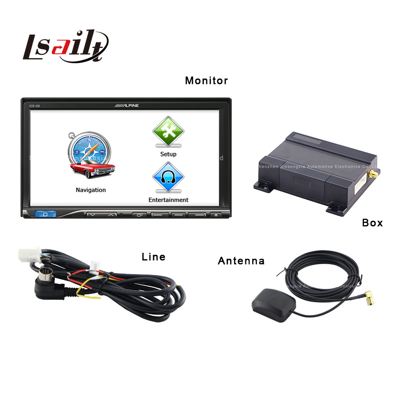 Hot! New GPS Navigation Box for Alpine