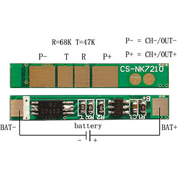 1s LiFePO4 Battery Pack PCBA