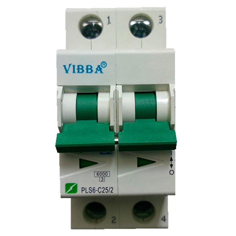 New L7 Model MCB, 2p 25A Good Quality, 6ka Breaking Capacity, Miniature Circuit Breaker