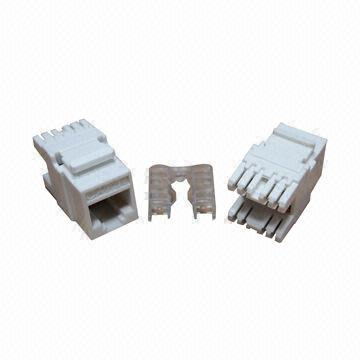 Cat5e UTP 180 Degree Modular Jack