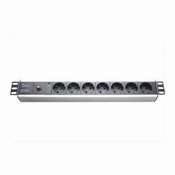 Germany Plug Socket 7-Way 16A PDU