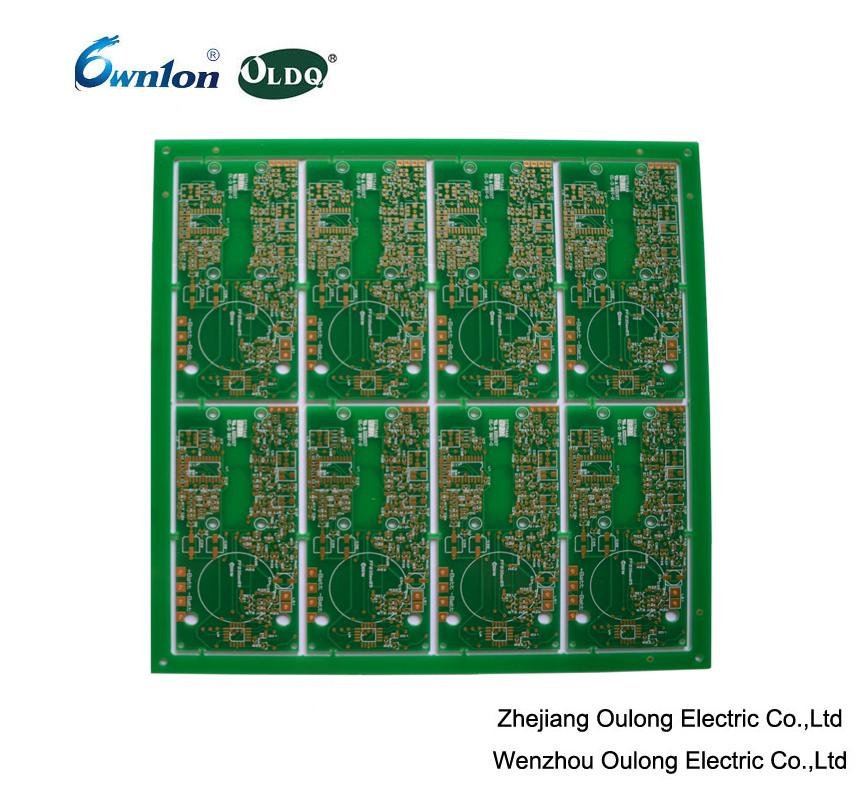 2 Layer Immersion Gold PCB with White Legends (OWNLONG/OLDQ)
