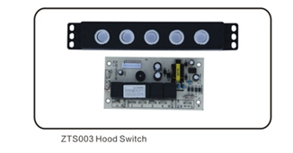 Range Hood Touch Control Switch with Backlight, Cooker Hood Parts