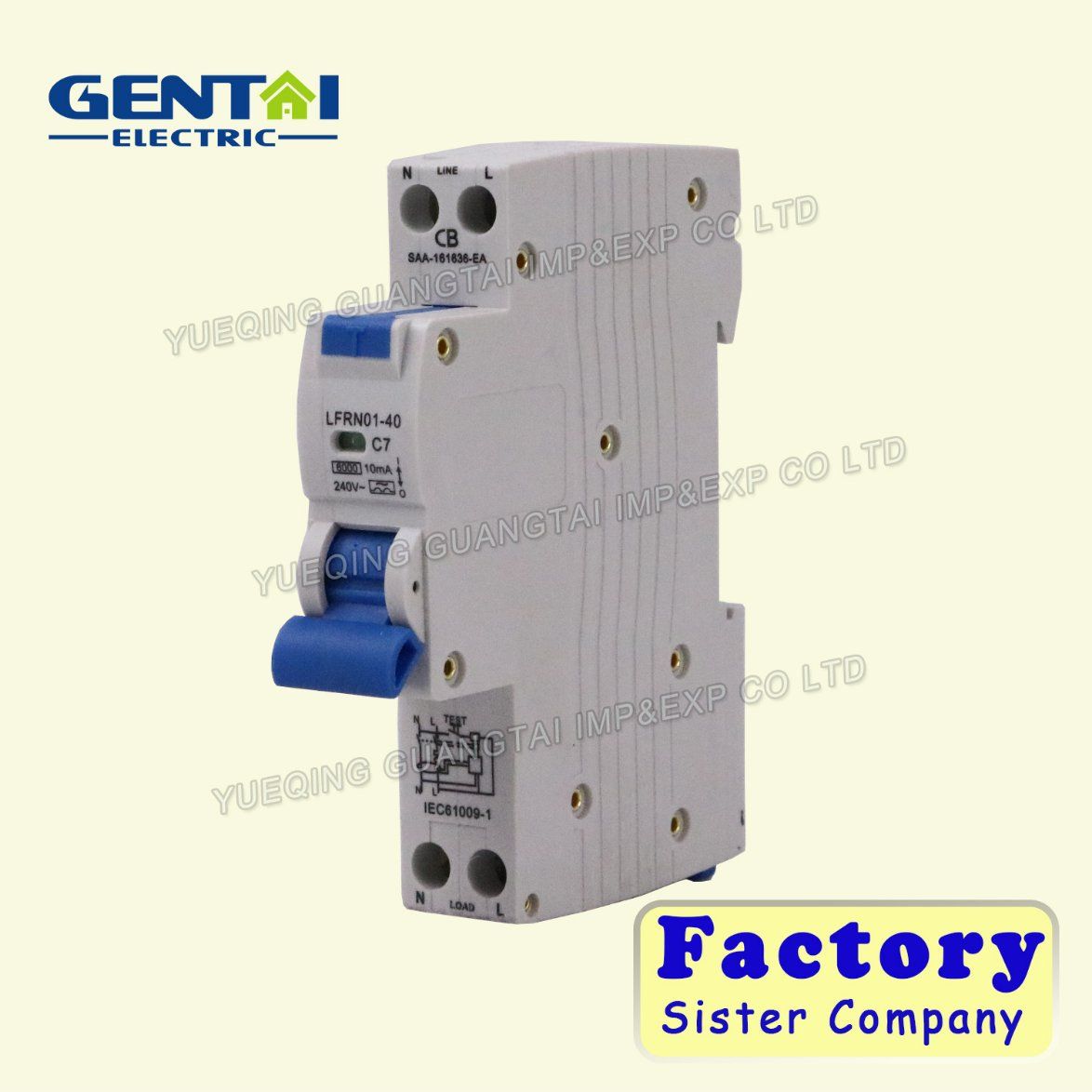 Beat Sale RCBO Circuit Breaker MCB, Miniture Circuit Breaker