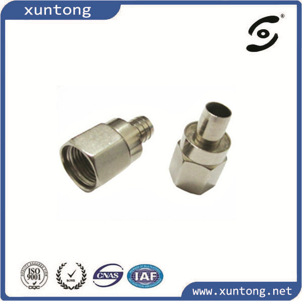 Waterproof Coaxial Brass F Connector Brass Connector