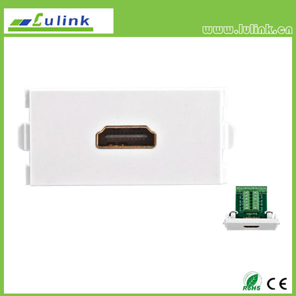 Screw Type HDMI Wall Plate