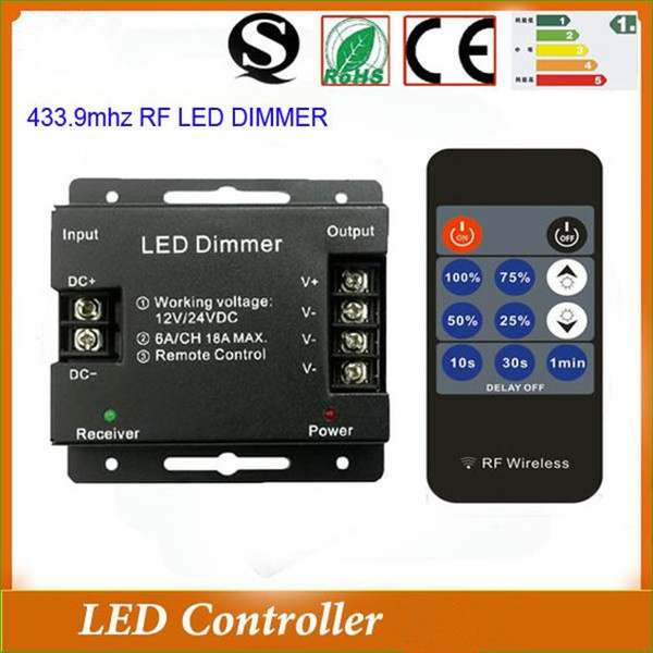 11 Keys RF Remote LED Controller