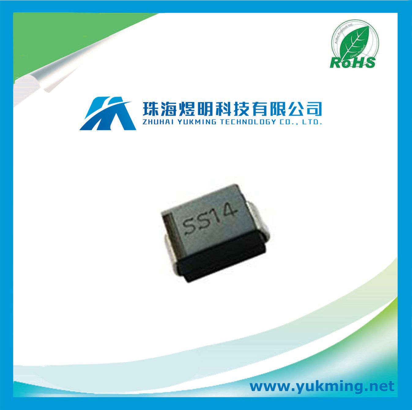 Schottky Rectifier Diode Ss14 of Electronic Component