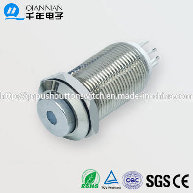12mm 1no Latching Elevated Head DOT Type IP65 Push Button Switch