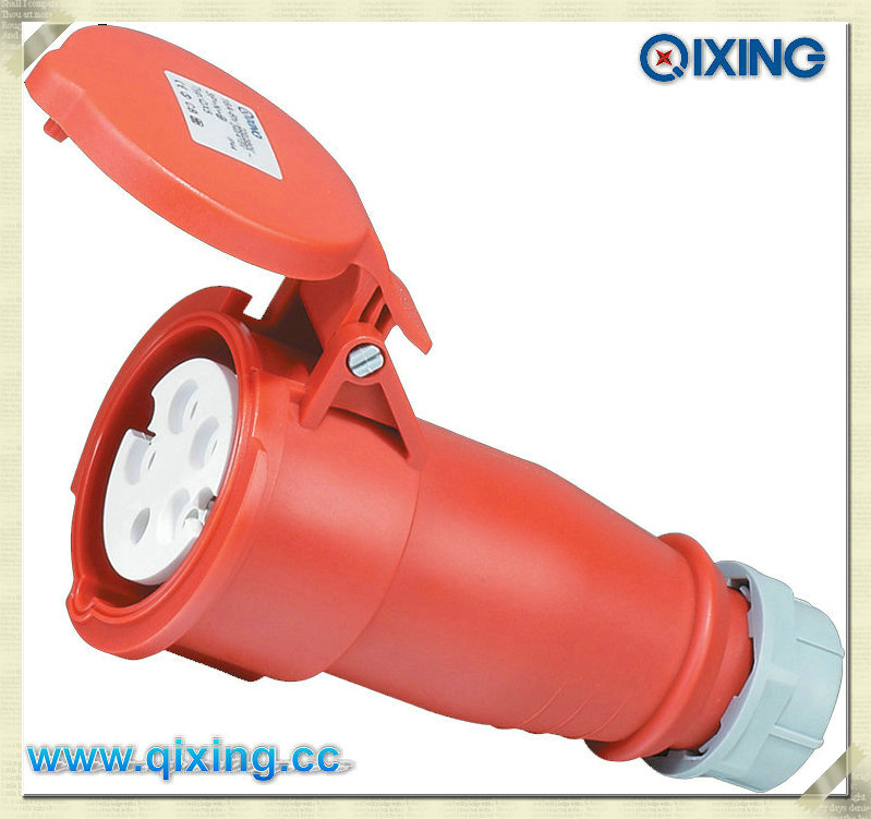 Cee/IEC 5p 16A Red Industrial Connectors
