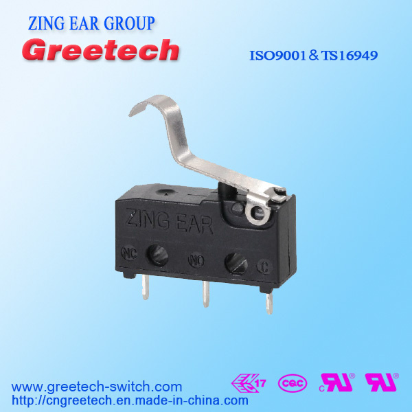 Hot Sales Dustproof Mini Micro Switch with Roller Lever