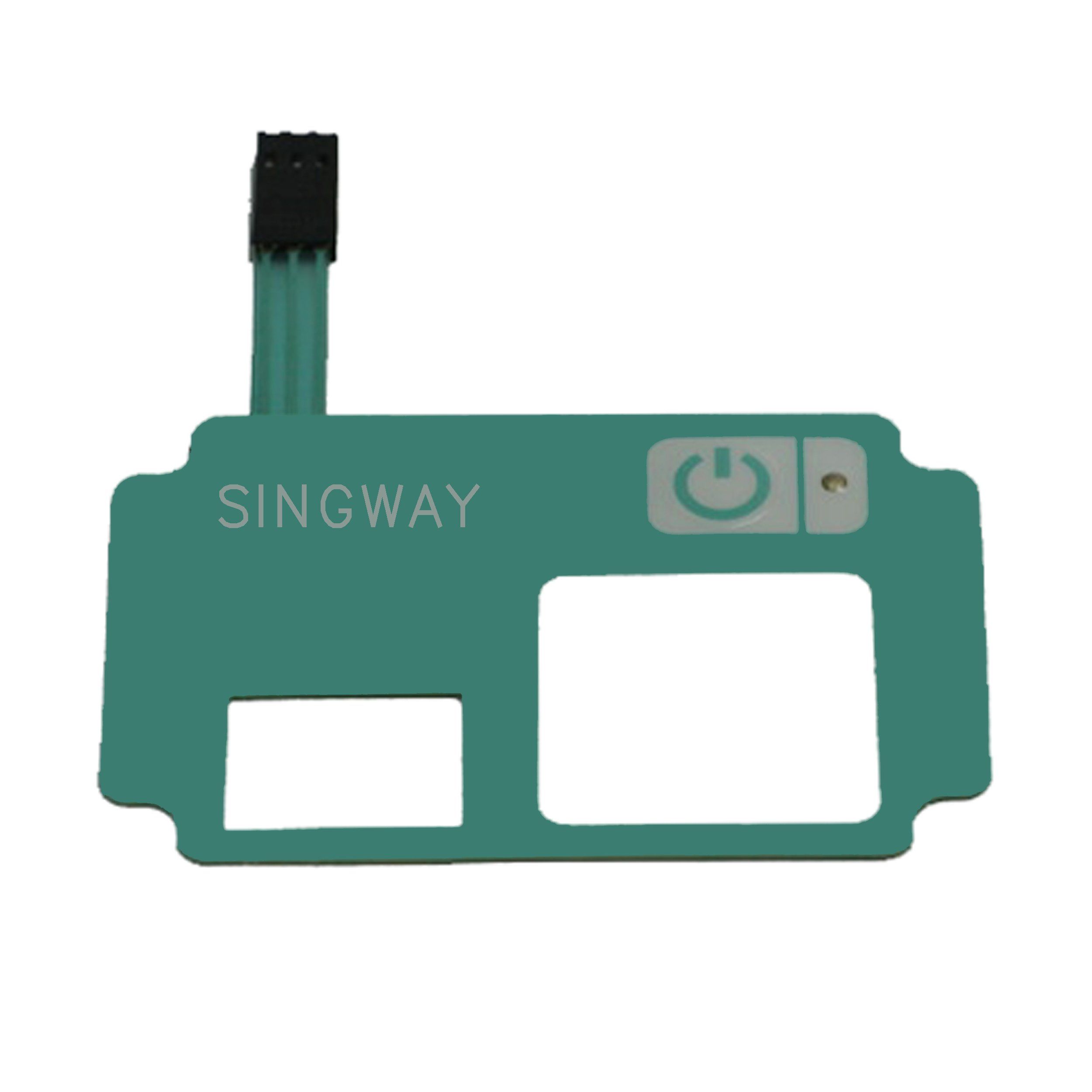 Lifetime 100, 000 Times Keypad Tactile Membrane Switch for Equipment Application