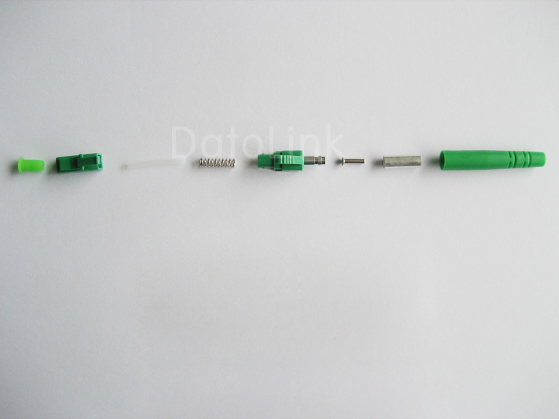 LC/APC Singlemode, Simplex, 3.0mm Connector