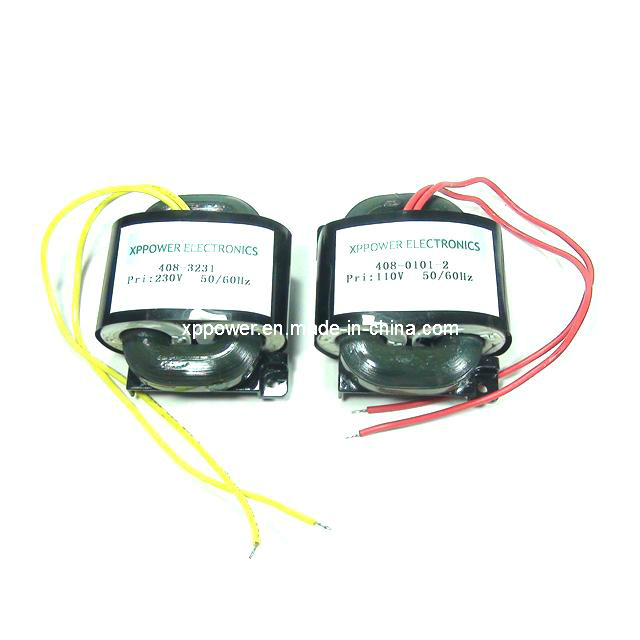 SGS/ISO9001 R Type Single-Phase Switching Power Transformer, Low Profile and High Efficiency (XP-PT-R80)