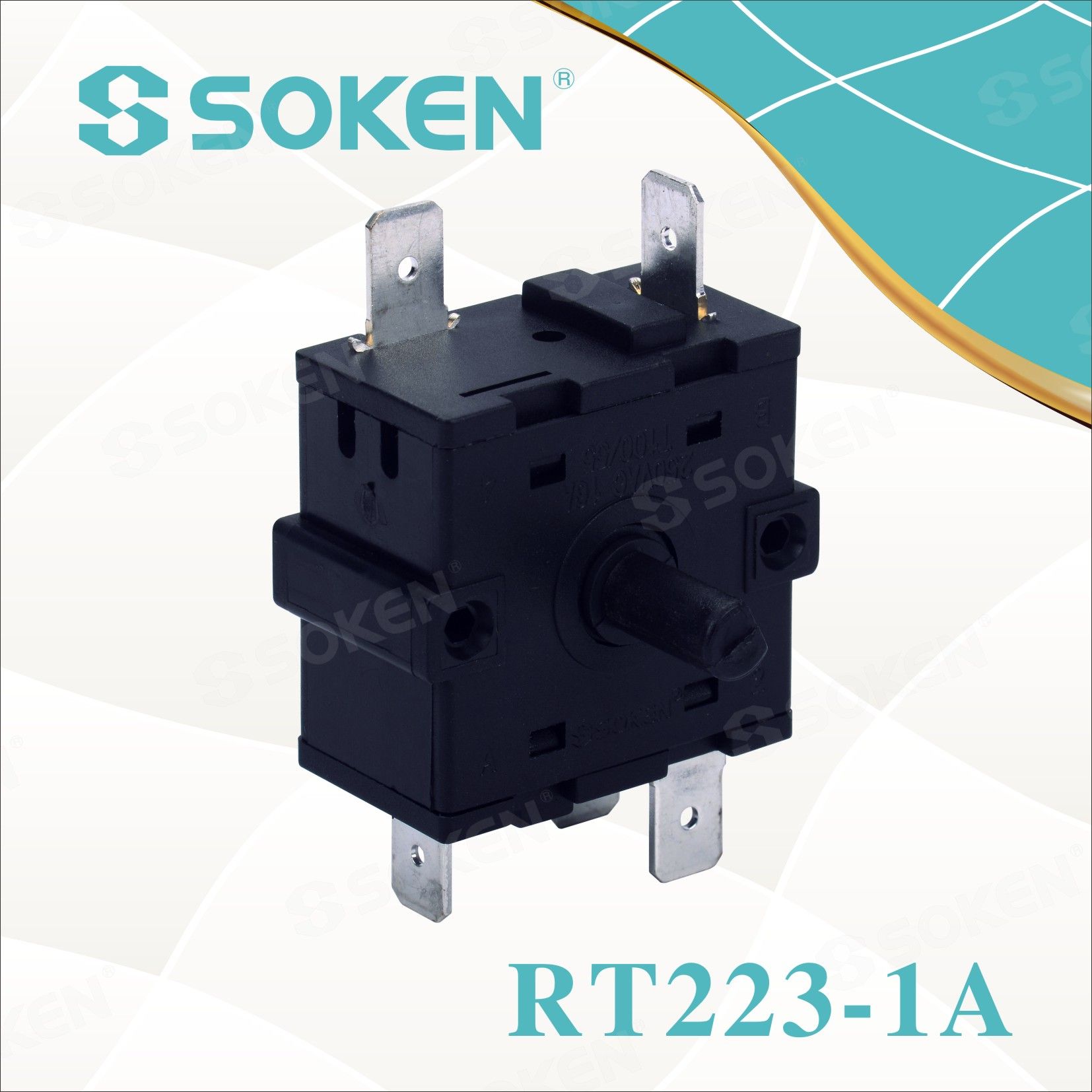 Soken 4 Position Rotary Switch