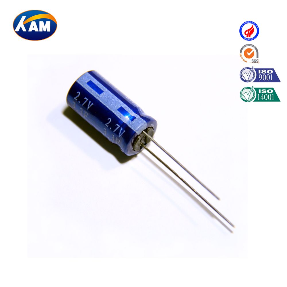3.3f 2.7V Ultra Capacitor with Different Size and Low ESR