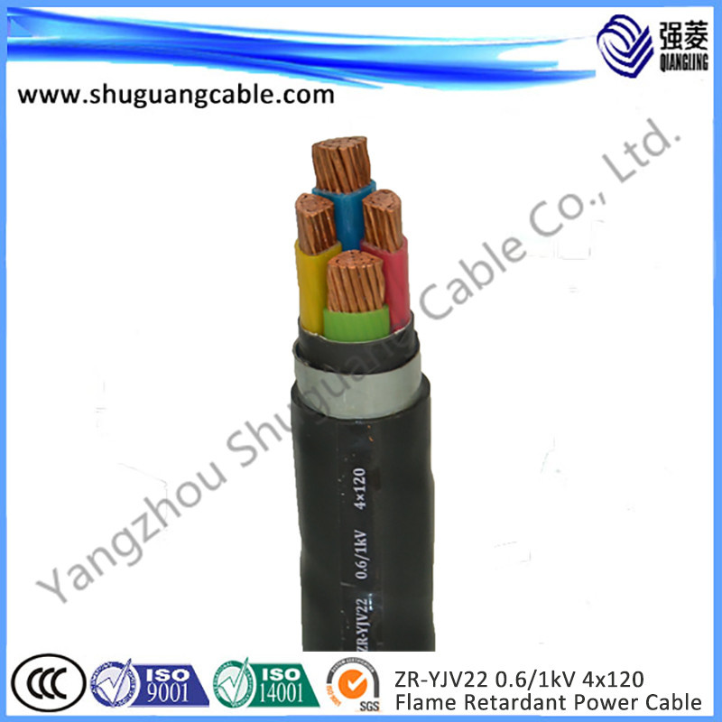 Zr-Yjv22 0.6/1kv 4X120/LV/XLPE Insulation/Power Cable