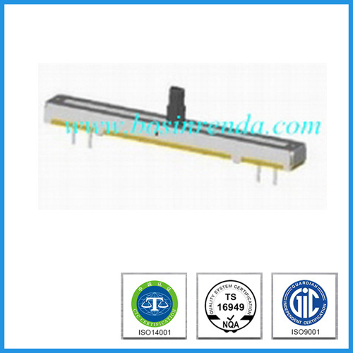 Slide B100k Linear Potentiometer with Plastic Shaft