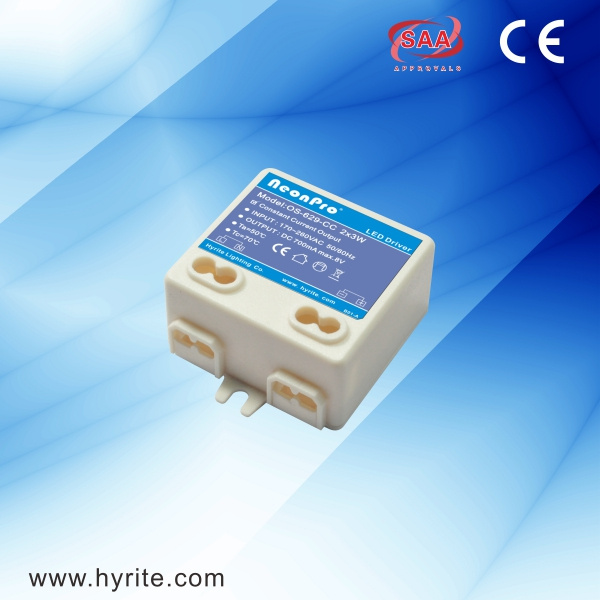 6W 700mA LED Power Supply with Ce
