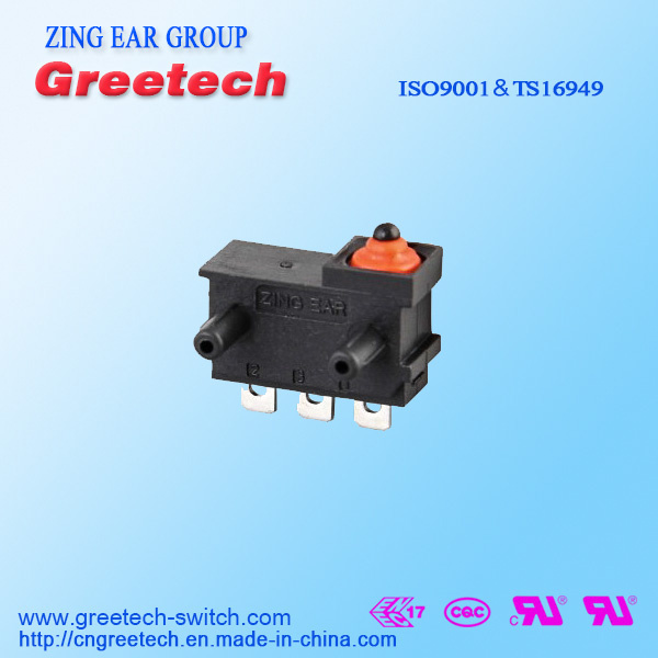 Subminiature Sealed Waterproof Micro Switch Used in Car and Toys