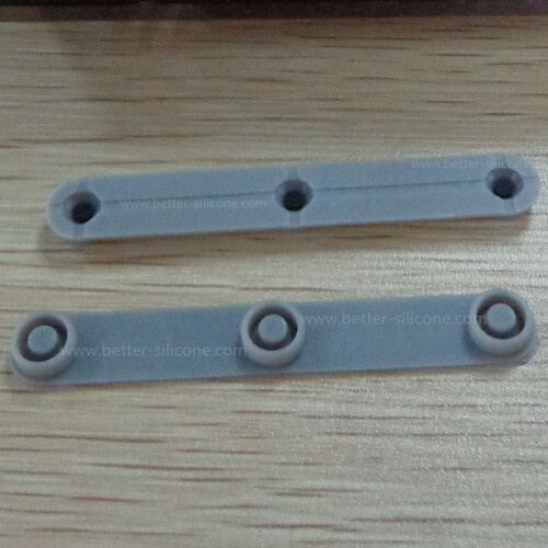 1X3 Matrix 3 Keys Silicone Rubber Keypad