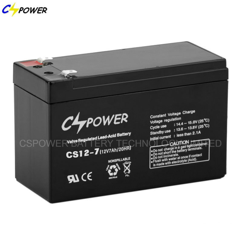12V 7ah Rechargeable Lead Acid Battery for UPS System