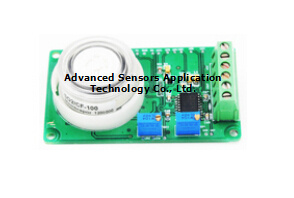 Hydrogen Sulfide H2S Gas Sensor Detector 2000 ppm Electrochemical Gastight Compact