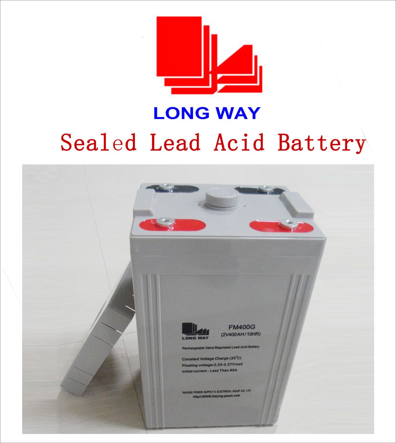 2V400ah Long Life Rechargeable Storage Battery