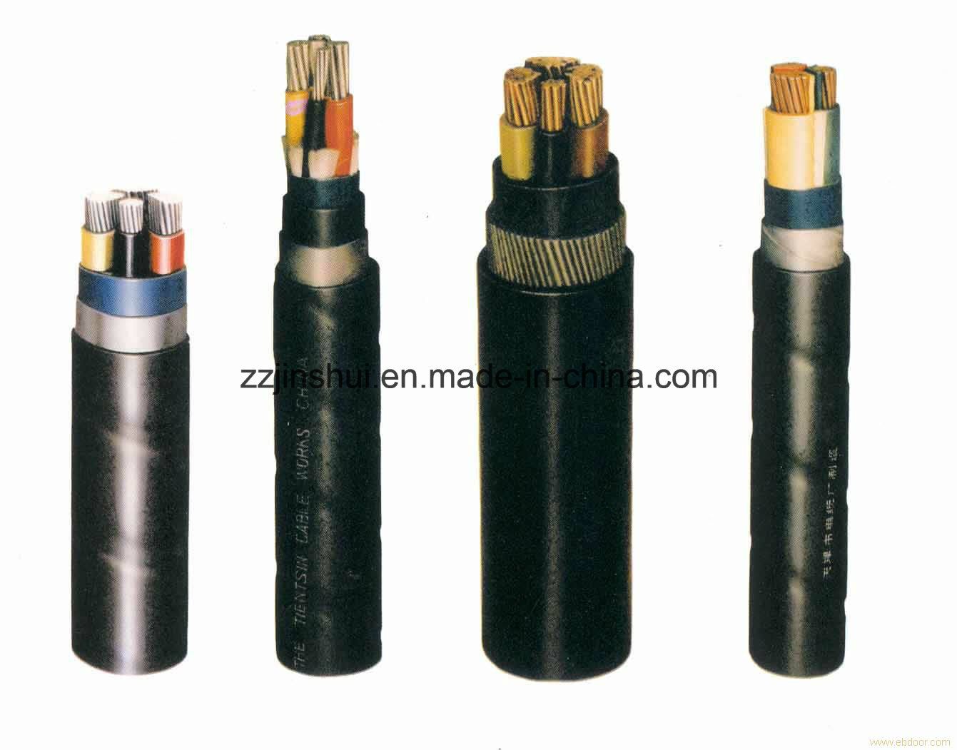 Aluminum 2X0.75mm2 Power Cable Cord with XLPE Insulation