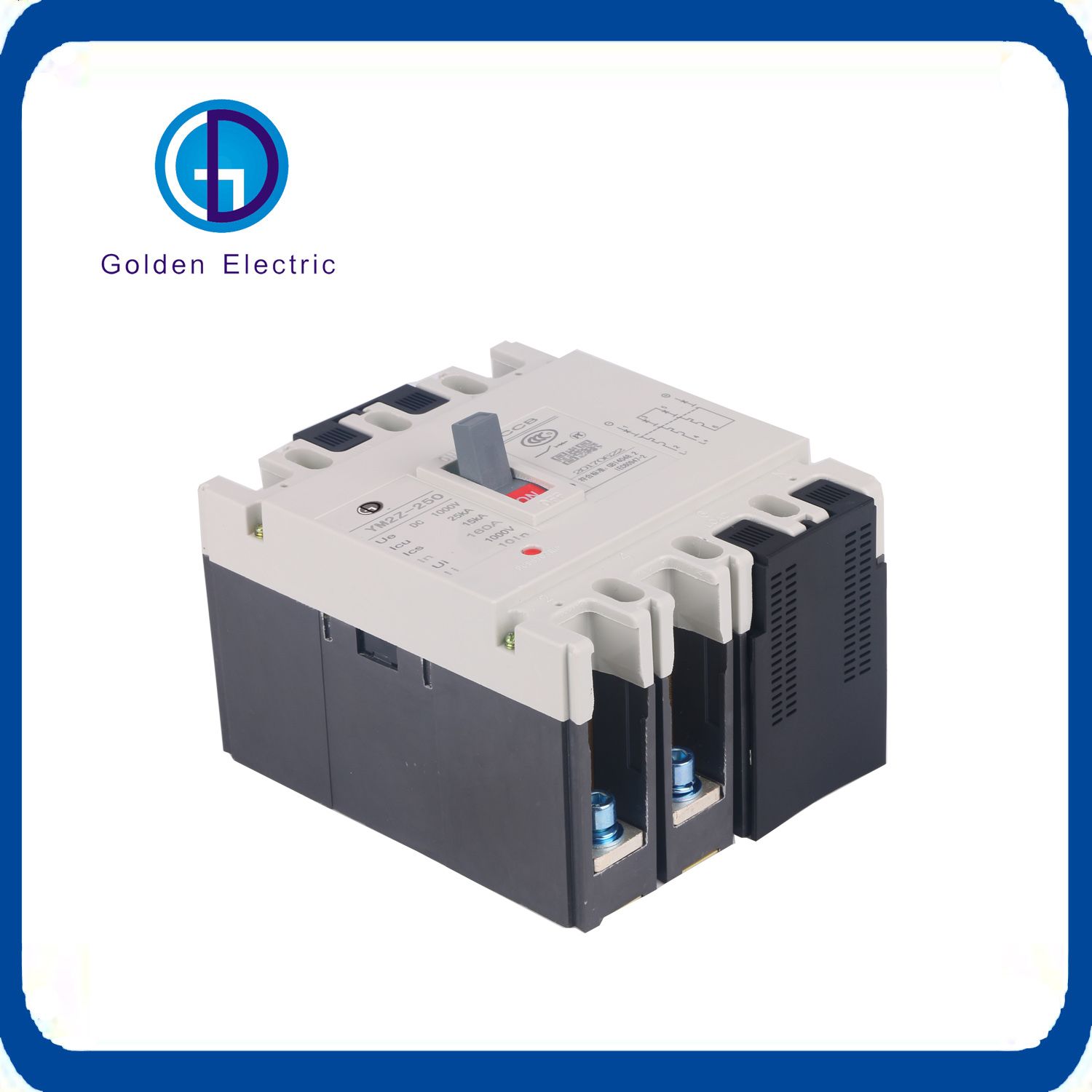 PV Solar System DC 4phase Moulded Case Circuit Breaker