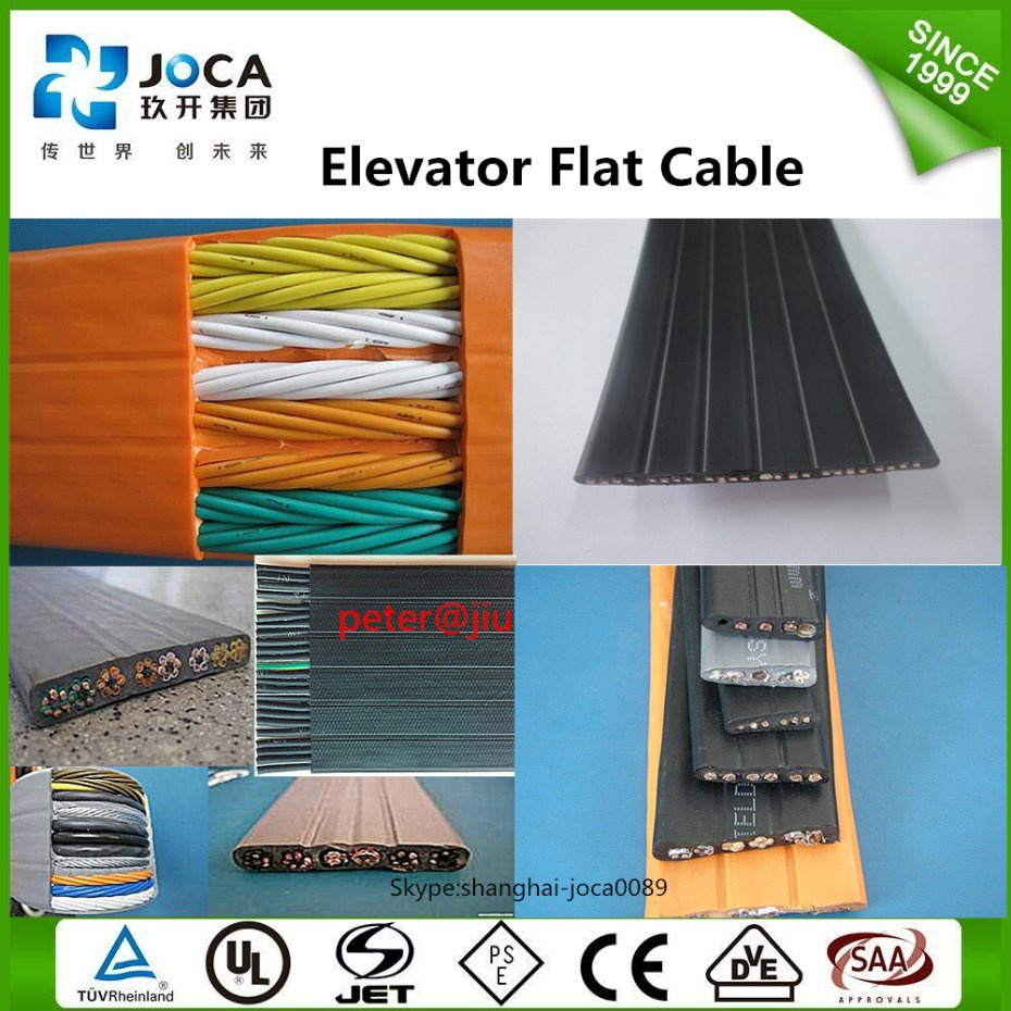 IEC6227 PVC Flexible Crane Lift Flat Cable
