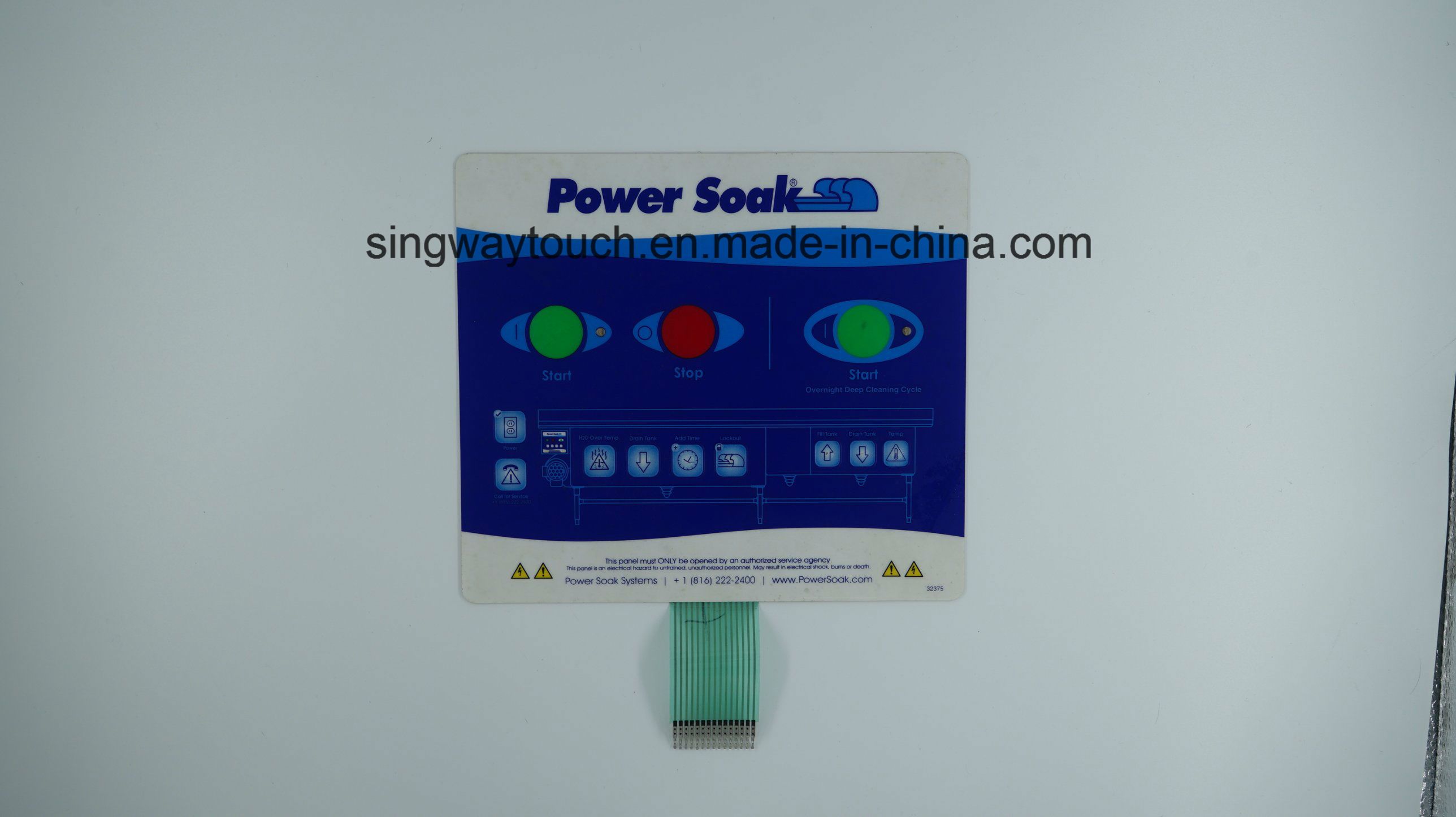 Customized Membrane Switch with Pet Circuit