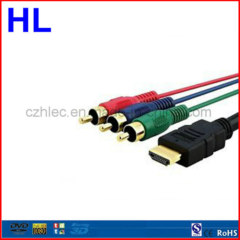 High End HDMI to RCA/AV Cable