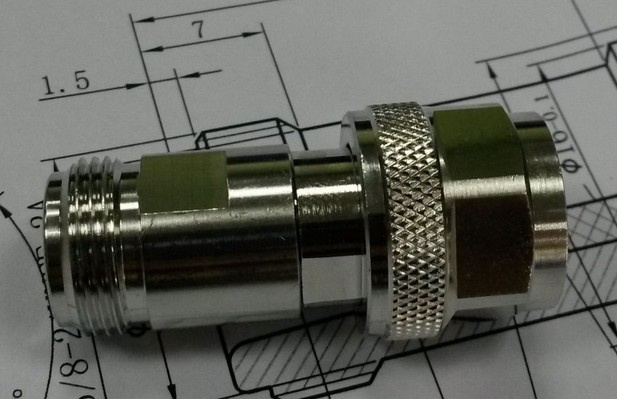Adaptor N to N F-M Screw Type