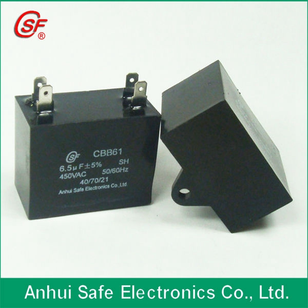 1.2mf AC Motor Capacitor Cbb61 Capacitor