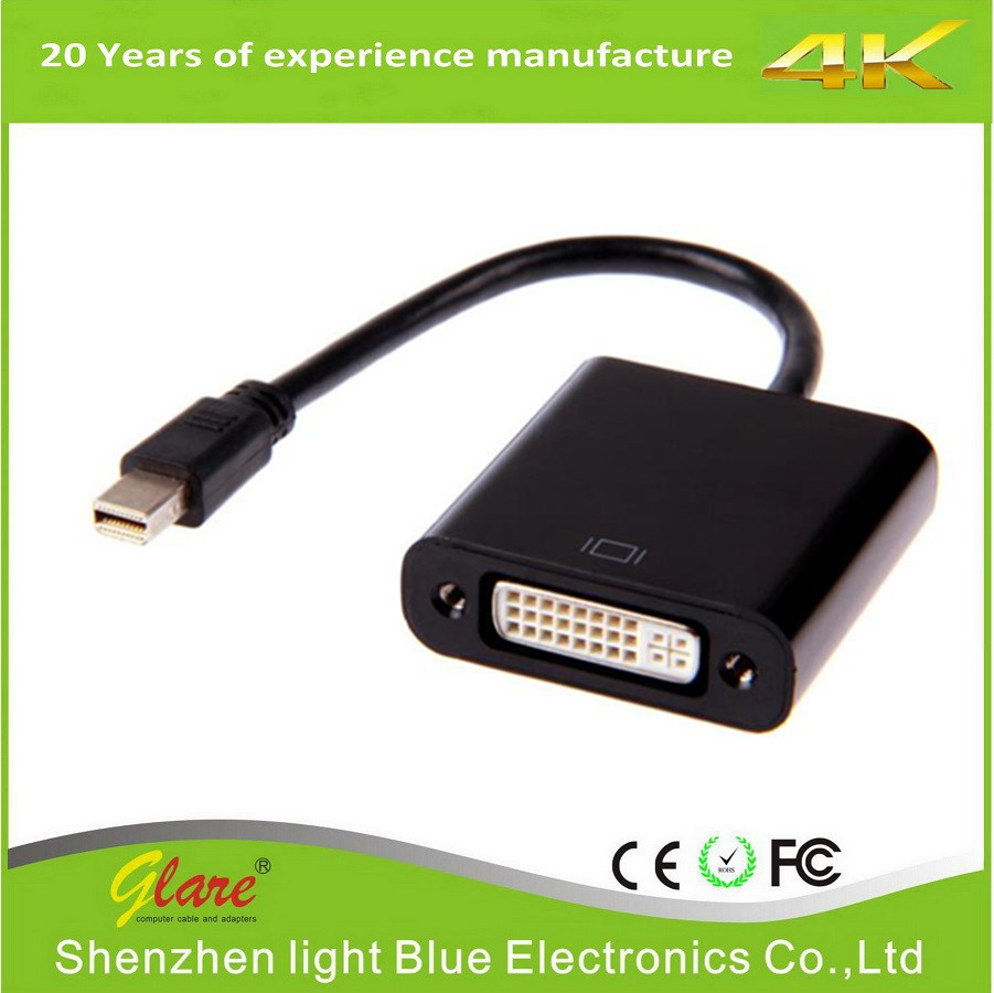 Hot Mini Thunderbolt Dp to DVI Cable Adapter