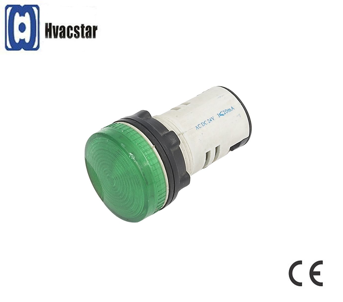 Good Quality Green Round Head LED Indicator Push Button Switch