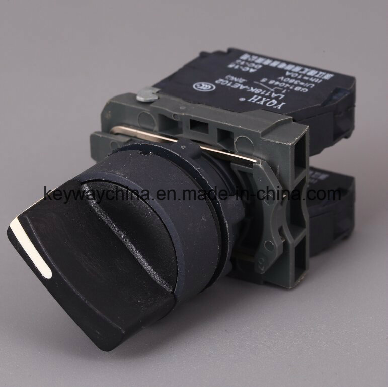 22mm Rotary Head Pushbutton Switch with CB Certificated