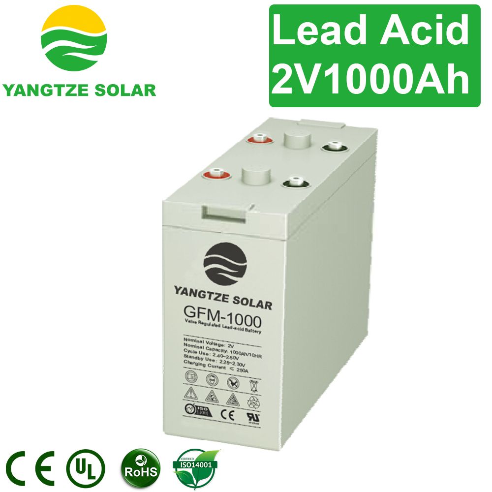 2 Volt 1000AMP 1000ah Lead Acid Battery