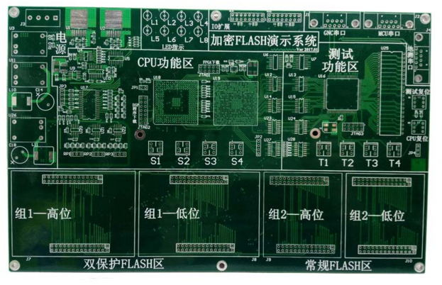 2.0mm 6L Multilayer PCB Board for Electronic Components