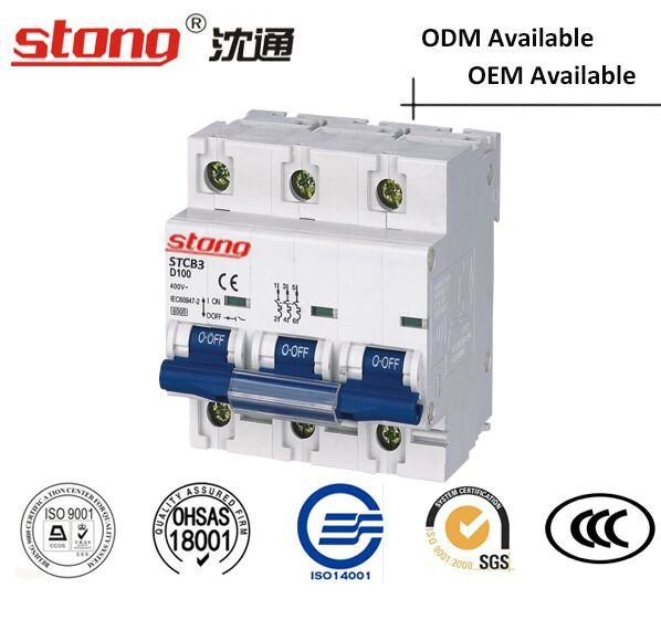 Stcb3 6000A Air Mini Circuit Breaker Acb MCB C65