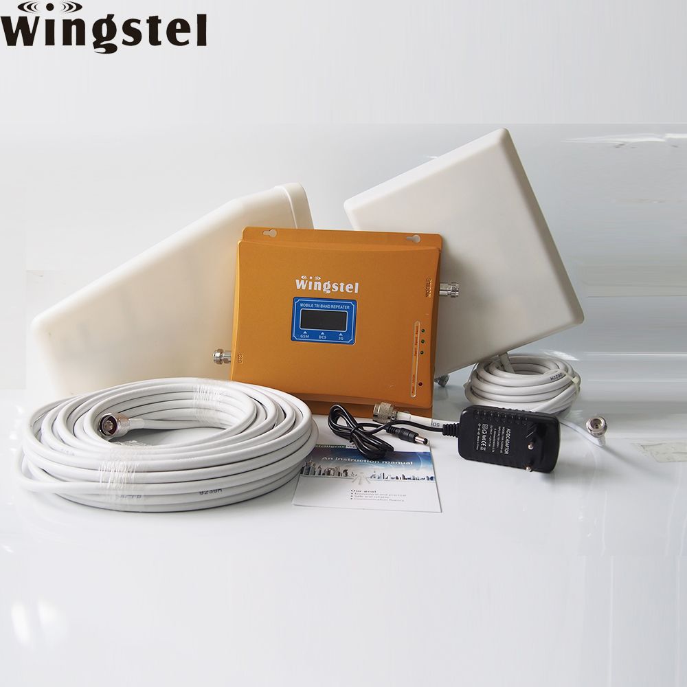 2018 Most Popular Tri Band Repeater Mobile Signal Repeater for Home