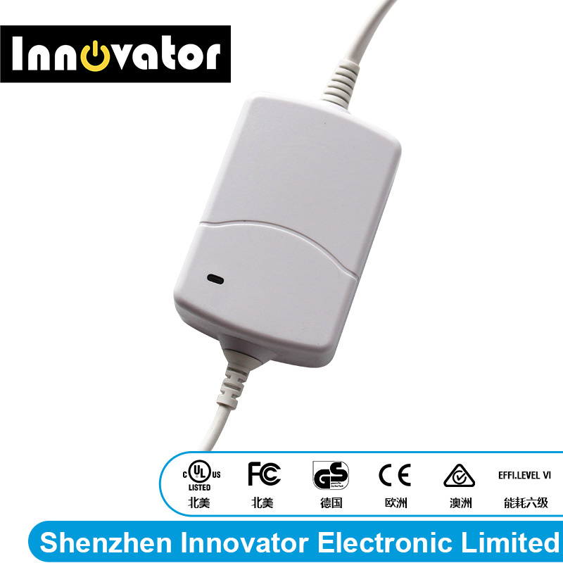 15W 12V 1.25A AC/DC Adapter with Desktop for LED Light, Laptop & Audio