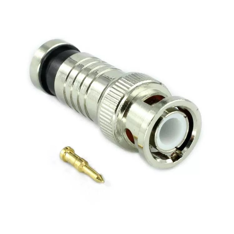 Waterproof CCTV RG6 Rg59 BNC Connector Connector Factory