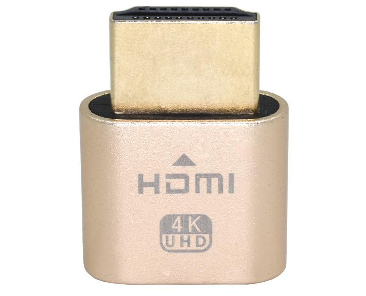 HDMI Displayport Dummy Plug Display Emulator for Headless PCS 4096X2160@60Hz