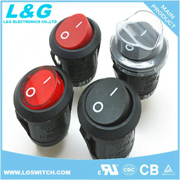 Power on/off 4 Pin 2 Position Rocker Switch