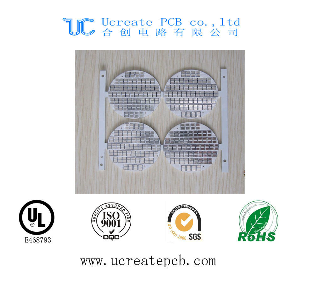 Rigid Aluminum PCB Printed Circuit Board for LED