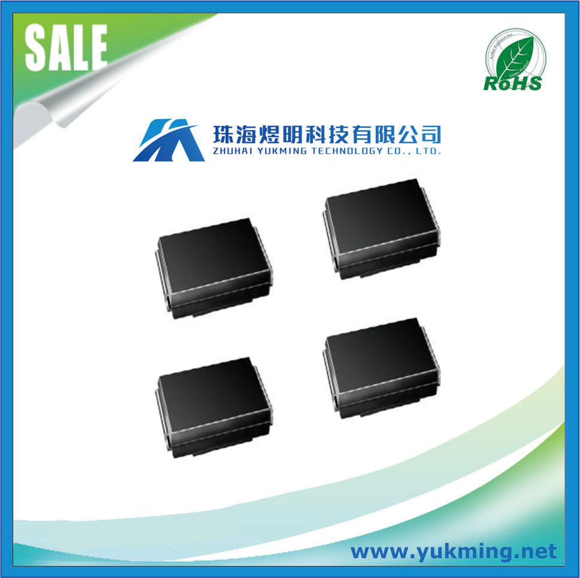 Tvs Diode Smbj5.0ca-E3/52 of Electronic Component for PCB Assembly