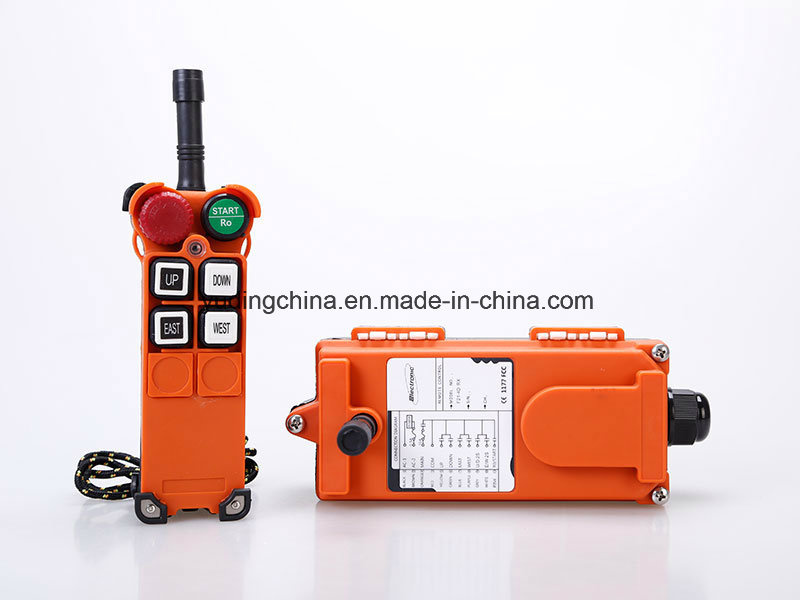 Telecrane Crane Remote Control F21-4s 4 Function Single Speed Button Wireless Radio Control