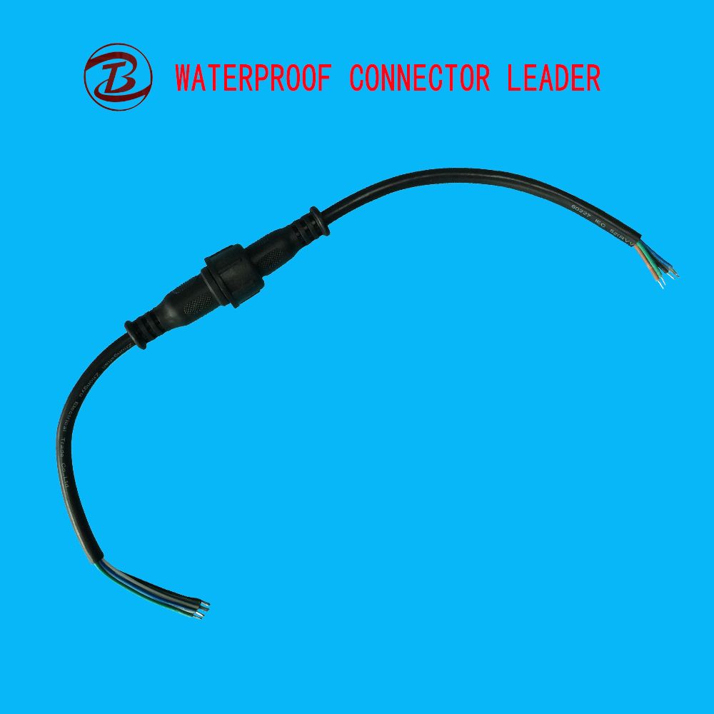4pin Electrical Waterproof Cable Connector for Underwater Light